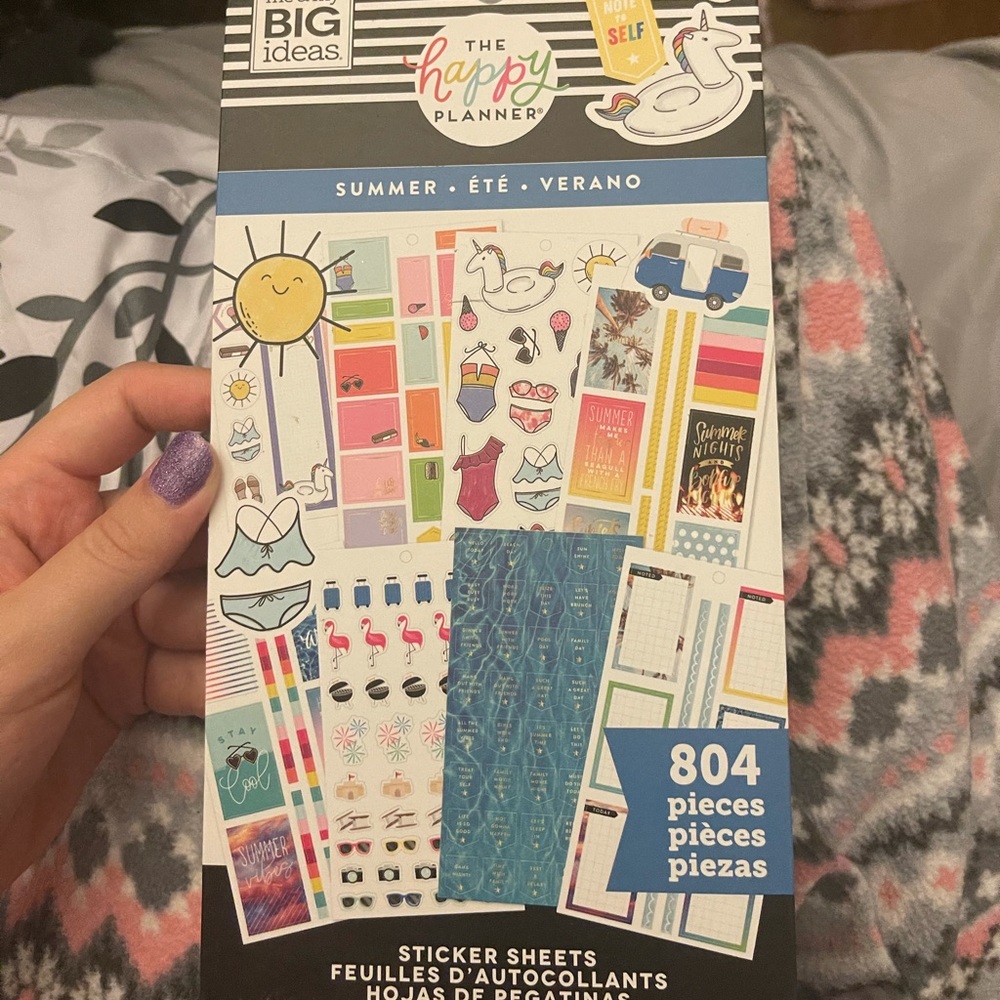 The Happy Planner Summer Sticker Book
